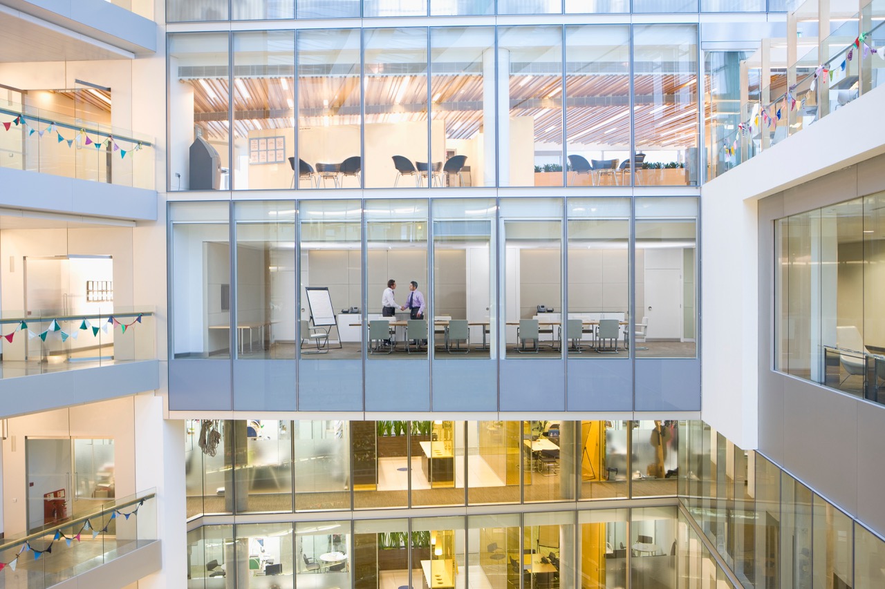 wide view of office building - Record MOB occupancy